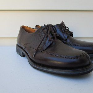 Sandro Moscoloni Vineyard 3060 Brown Leather Mens Dress Shoes Oxfords Size 7D